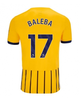Brighton Carlos Baleba #17 Maglia Gara Terza Repliche 2025-26 Maniche Corte